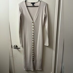 Midi sweater dress